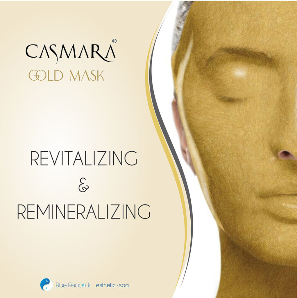 Blue Peacock Esthetic Spa Casmara gold mask