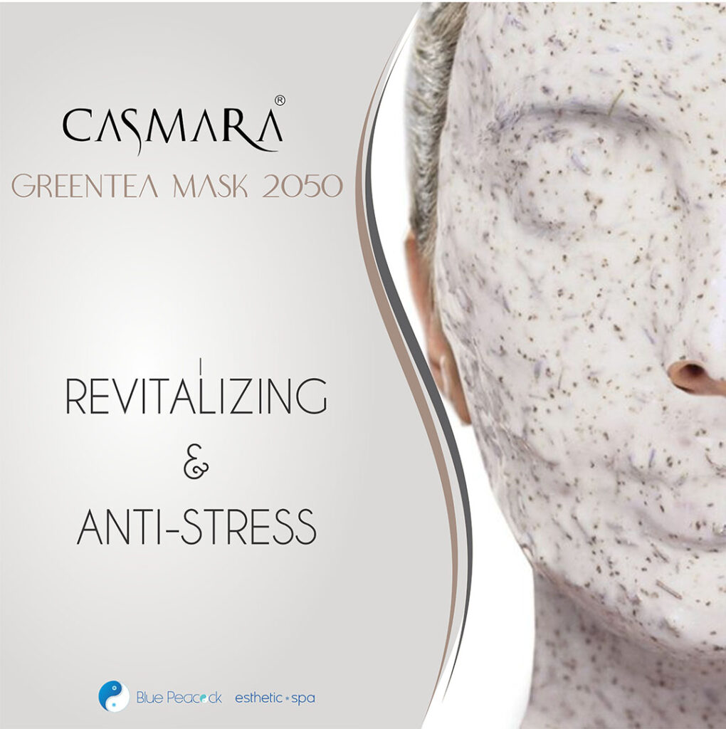 Blue Peacock Esthetic Spa Casmara greentea mask